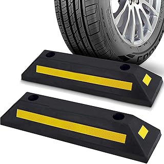2pcs butoir de sol de garage de stationnement, bouchon en caoutchouc robuste pour parking, allée et parc de camions, ensemble de 2. DIAYTAR COTE D'IVOIRE est la destination idéale pour ceux qui cherchent à acheter des produits en ligne en Côte d'Ivoire. Avec sa sélection incroyable de produits, DIAYTAR COTE D'IVOIRE offre une expérience d'achat unique et personnalisée. Les clients bénéficient d'une livraison rapide et d'un service client impeccable.