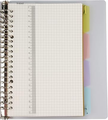 Cahier à spirales avec règle couverture rigide papier millimétré carnet grille a5 avec bande de fermeture. DIAYTAR COTE D'IVOIRE est une boutique en ligne généraliste leader en Cote d'Ivoire, proposant une large gamme de produits avec plus de 300000 références. Elle offre une expérience d'achat en ligne pratique et sécurisée, répondant aux besoins diversifiés de sa clientèle. La boutique est connue pour sa qualité de service et sa large sélection de produits.