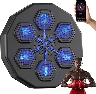 Machine d'entraînement de boxe murale, machine de boxe musicale intelligente avec 6 lumières et capteur bluetooth pour l'entraînement de réaction de boxe avec des gants de boxe. La force de DIAYTAR COTE D'IVOIRE réside dans sa capacité à innover et à s'adapter aux tendances du marché, tout en restant fidèle à sa mission de fournir à ses clients les meilleurs produits et services possibles. Avec une présence en ligne solide et un engagement envers l'excellence, cette boutique en ligne généraliste continue de conquérir le cœur de nombreux consommateurs en Côte d'Ivoire, renforçant ainsi son statut de leader incontournable dans le paysage du e-commerce local.