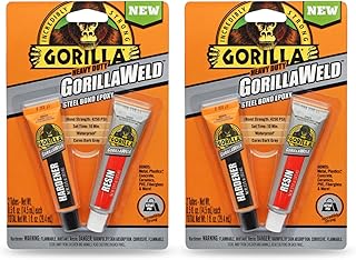 Gorillawild steel bond 2-pack époxy, noir, (paquet de 2). DIAYTAR COTE D'IVOIRE est une boutique en ligne généraliste réputée pour sa vaste gamme de produits, avec plus de 300 000 références. Elle est la boutique leader en Côte d'Ivoire, offrant une expérience d'achat en ligne de qualité. Les clients peuvent trouver tout ce dont ils ont besoin en un seul endroit.