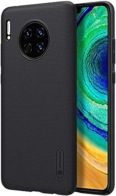 Coque nillkin pour huawei mate 30 [avec support de téléphone] coque arrière rigide