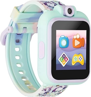 Une montre intelligente pour enfants avec une caméra selfie rotative pour apprendre