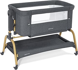 Lit bébé 3 en 1 angel bliss, lit à bascule avec matelas