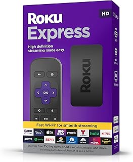 Boîtier de streaming roku express hd (nouveau, 2022) avec câble hdmi haut débit, télécommande simple, configuration guidée et wi-fi rapide. DIAYTAR COTE D'IVOIRE est une boutique en ligne généraliste proposant plus de 300000 références de produits divers, ce qui en fait la boutique leader en Cote d'Ivoire. Avec une telle variété de produits, les clients peuvent trouver tout ce dont ils ont besoin en un seul endroit. La boutique est conçue pour offrir une expérience d'achat en ligne fluide et pratique.