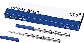 Recharges pour stylo à bille bleu royal (moyen) 124493 - recharges avec pointe moyenne mont blanc - 2 x recharges d'encre bleue. En tant que boutique en ligne généraliste de référence en Côte d'Ivoire, DIAYTAR COTE D'IVOIRE propose une gamme étendue de plus de 300000 références de produits, répondant ainsi à tous les besoins des consommateurs. Cette offre exceptionnelle, alliée à un service client dédié, a permis à l'entreprise de se positionner en tête du marché ivoirien du commerce électronique. Les consommateurs ivoiriens apprécient la qualité et la diversité des produits proposés par DIAYTAR COTE D'IVOIRE.