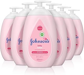 Lotion pour bébé johnson's 500 ml à l'huile de noix de coco