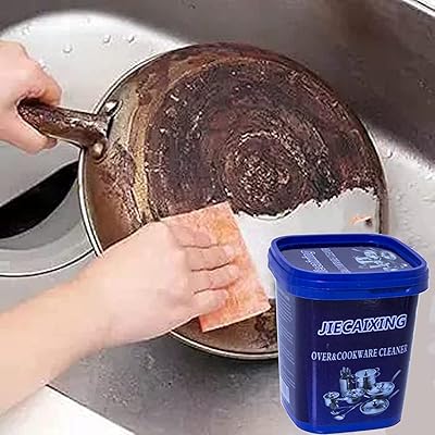 Pâte nettoyante pour acier inoxydable pour enlever les taches sur les casseroles