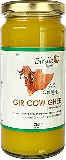 Birdie superfoods -100% pur a2 gir cow desi ghee grâce à la méthode