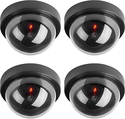 Caméra de vidéosurveillance faux dôme toroton avec lumière clignotante led, extérieure et intérieure pour la maison et l'entreprise, paquet de 4. Que vous cherchiez des produits pour vous-même ou des cadeaux pour vos proches, DIAYTAR COTE D'IVOIRE est votre destination idéale pour faire du shopping en ligne en Côte d'Ivoire. Avec sa sélection massive de plus de 300 000 articles et son engagement envers la qualité et le service, vous pouvez avoir confiance en votre expérience d'achat avec DIAYTAR COTE D'IVOIRE.
