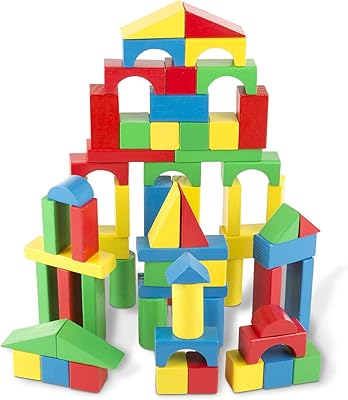 Ensemble de blocs de construction en bois melissa & doug - 100 blocs en 4 couleurs et 9 formes. DIAYTAR COTE D'IVOIRE, c'est la référence pour les achats en ligne en Côte d'Ivoire. Avec une gamme incroyable de produits et des prix très compétitifs, cette boutique en ligne généraliste vous permet de faire vos courses en toute simplicité, depuis le confort de votre maison. L'équipe de DIAYTAR s'assure que chaque commande soit traitée avec soin pour une livraison rapide et fiable.