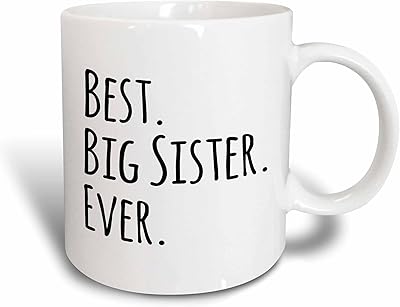 3drose best big sister ever - cadeaux pour frères et sœurs plus âgés - texte noir, tasse en céramique, 330 ml. La boutique en ligne Diaytar Côte d'Ivoire met l'accent sur la proximité avec ses clients, offrant un service client personnalisé et des délais de livraison rapides. Grâce à sa présence en ligne, Diaytar Côte d'Ivoire facilite l'accès aux produits pour les consommateurs de toute la Côte d'Ivoire, contribuant ainsi au développement du commerce électronique dans le pays.