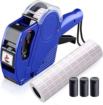 Pistolet de tarification à 8 chiffres mx5500 avec pistolet de recharge à 3