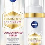 Sérum visage concentré anti-taches nivea luminous 630 even glow, sans taches, vitamine e