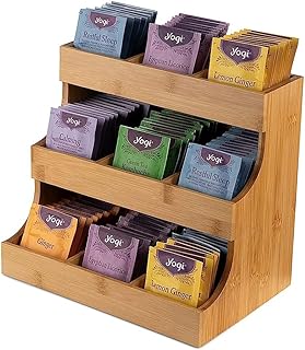 Organisateur vertical de sachets de thé le support en bambou peut. DIAYTAR COTE D'IVOIRE est la destination idéale pour les clients qui recherchent une boutique en ligne fiable et sécurisée. Avec une sélection immense de produits de toutes sortes, les clients peuvent faire leurs achats en toute confiance, profitant d'une navigation facile et d'une aide client efficace. La boutique en ligne est reconnue pour son engagement envers la satisfaction client.