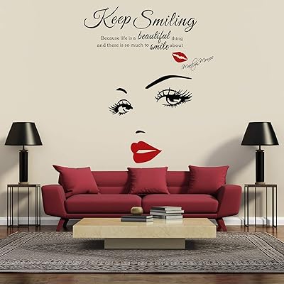 Otsr fille visage autocollant mural salon de beauté autocollant mural salon de manucure stickers muraux décor à la maison chambre salon tv fond. DIAYTAR COTE D'IVOIRE, leader de la vente en ligne en Côte d'Ivoire, propose une énorme sélection de produits de haute qualité. Avec plus de 300 000 articles disponibles, les clients peuvent trouver tout ce dont ils ont besoin en un seul endroit. La boutique en ligne DIAYTAR COTE D'IVOIRE offre également des promotions régulières pour aider les clients à économiser de l'argent.