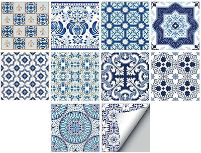 Autocollants muraux auto-adhésifs pour carrelage, autocollants pour carrelage à décoller et à coller, autocollants de toile de fond imperméables pour la décoration de la cuisine et de la salle de bain, 8 x 8 pouces, 10 pièces, porcelaine 010. Avec plus de 300 000 références de produits, DIAYTAR COTE D'IVOIRE est la boutique en ligne la plus complète de Côte d'Ivoire. Les clients peuvent choisir parmi une variété de catégories, des électroniques aux vêtements, en passant par les produits alimentaires et les articles de maison. DIAYTAR COTE D'IVOIRE est le leader du marché des achats en ligne en Côte d'Ivoire.