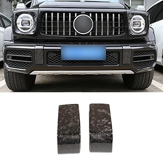 Véritable autocollant de style de voiture en fiber de carbone pour benz classe