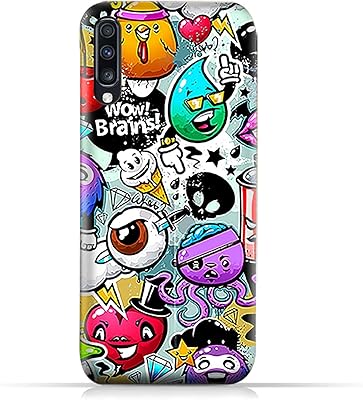 Coque en silicone tpu à motif de personnages étranges amc design pour samsung