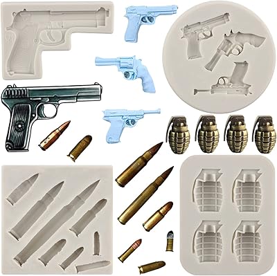 Moules en silicone pour pistolet tyolin à grenade moules fondant cupcakes sucre de ́coration. DIAYTAR COTE D'IVOIRE est une boutique en ligne généraliste proposant plus de 300000 références, faisant d'elle la boutique leader en Cote d'Ivoire. Elle offre une large gamme de produits pour répondre à tous les besoins de ses clients. Avec sa sélection immense, vous trouverez tout ce dont vous avez besoin chez DIAYTAR.