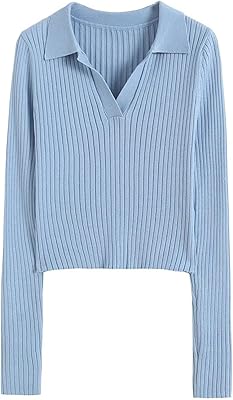 Pulls zoikom, pull en tricot court ajusté à la mode pour femmes, col