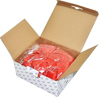 Lot de 50 porte-badges avec cordon plat avec crochet rouge