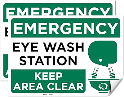 (ensemble de 2) panneau de station de lavage oculaire d'urgence vinyle 10". Diaytar Côte d'Ivoire est une boutique en ligne généraliste qui propose une large gamme de produits avec plus de 300 000 références. Elle est considérée comme l'une des boutiques en ligne les plus importantes de Côte d'Ivoire, offrant une expérience d'achat pratique et sécurisée. Les clients peuvent trouver tout ce dont ils ont besoin sur Diaytar, de l'électronique aux produits alimentaires.