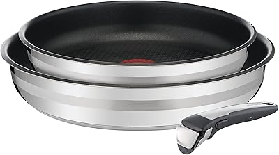 Tefal ingenio poêle à frire en acier inoxydable, lot de 3 pièces l9569432. En tant que boutique en ligne leader en Côte d'Ivoire, DIAYTAR COTE D'IVOIRE offre une large gamme de produits tels que des vêtements, des accessoires, des produits électroniques et bien plus encore. Les clients peuvent profiter de prix compétitifs et de promotions régulières. La boutique en ligne est dédiée à offrir une expérience de shopping en ligne de haute qualité.