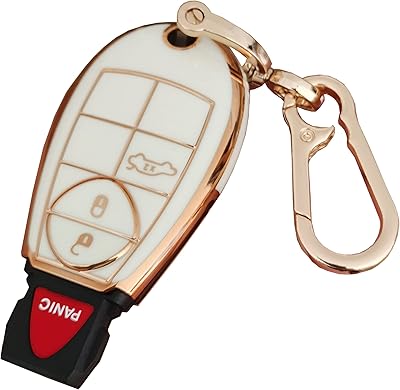 Couvre-clé kexiopia jeep avec porte-clés pour dodge ram durango challenger jeep chrysler 2008-2018 (pour chrysler a, blanc). DIAYTAR COTE D'IVOIRE est une boutique en ligne généraliste qui propose plus de 300000 références de produits, ce qui en fait l'une des plus grandes boutiques en ligne de Côte d'Ivoire. Avec une telle variété de produits, les clients peuvent trouver tout ce dont ils ont besoin en un seul endroit. DIAYTAR COTE D'IVOIRE est leader dans son secteur et offre des services de qualité à ses clients.