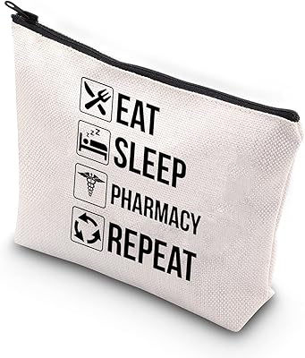 Zjxhpo cadeau de pharmacien pour les femmes eat sleep pharmacie répéter trousse de maquillage docteur en pharmacie cadeau de remise des diplômes rx. Avec plus de 300000 références, DIAYTAR COTE D'IVOIRE est la boutique en ligne la plus fournie de Cote d'Ivoire, offrant aux clients une grande variété de choix. La boutique propose des produits de haute qualité à des prix abordables, ce qui en fait un incontournable pour les consommateurs ivoiriens. Elle est également connue pour son service client de haute qualité.