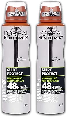 L'oreal men expert fresh shirt protection spray corporel anti-transpirant 250 ml