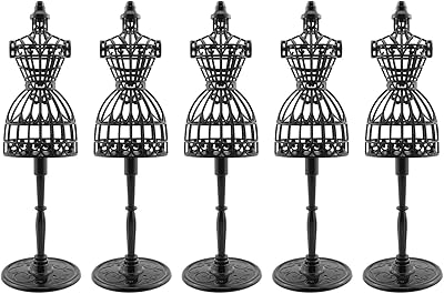 Jcb bees 5 pièces de porte-vêtements de poupée noire, taille 220 mm, conception creuse pour exposer des vêtements et des robes, petit modèle de mannequin pour exposer des jouets de poupée. Avec plus de 300 000 références disponibles, DIAYTAR COTE D'IVOIRE est le leader du commerce en ligne en Côte d'Ivoire. La boutique propose des produits de haute qualité à des prix compétitifs. Elle met également en avant des marques locales pour soutenir l'économie ivoirienne.
