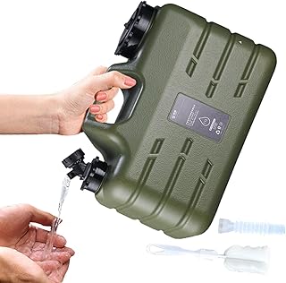 Réservoir d'eau avec paille, support de stockage d'eau de camping avec poignée