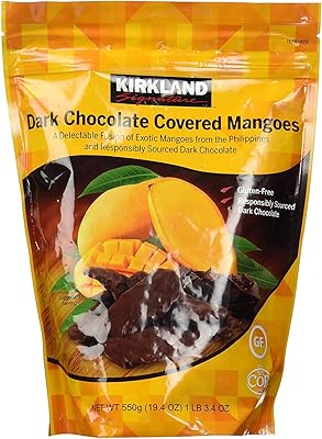 Mangues enrobées de chocolat noir kirkland signature, 550 g. DIAYTAR COTE D'IVOIRE est la boutique en ligne la plus complète en Côte d'Ivoire, offrant plus de 300000 références aux clients. Avec une équipe dédiée et un service client exceptionnel, cette boutique en ligne généraliste fait tout pour satisfaire les besoins de ses clients. Que vous cherchiez des produits pour vous-même ou pour offrir, DIAYTAR COTE D'IVOIRE a tout ce qu'il vous faut.