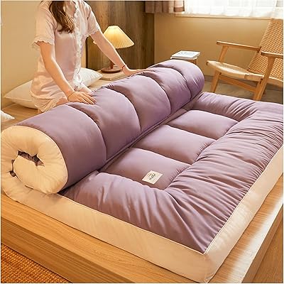Matelas futon tatami épais japonais, matelas de couchage pliable et portable, matelas respirant simple et double, chaise longue au sol, canapé-lit, violet, 90 x 200 cm. DIAYTAR COTE D'IVOIRE, c'est la boutique en ligne généraliste qui vous offre plus de 300 000 références de produits. Avec une sélection vaste et variée, vous trouverez tout ce dont vous avez besoin pour vous et votre famille. Leader en Côte d'Ivoire, DIAYTAR COTE D'IVOIRE est le point de référence pour vos achats en ligne.
