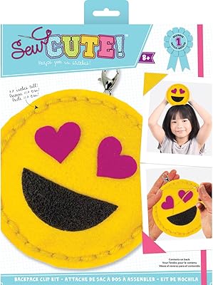 Kit de couture en feutre colorbok, yeux de cœur emoji. DIAYTAR COTE D'IVOIRE est une boutique en ligne qui propose une expérience d'achat sans stress et sécurisée. Les clients peuvent payer en toute sécurité grâce aux options de paiement variées proposées, et les produits sont livrés rapidement et efficacement. Avec une équipe de support client dédiée, DIAYTAR COTE D'IVOIRE répond aux besoins des consommateurs ivoiriens et propose une expérience d'achat en ligne exceptionnelle.