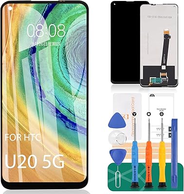 Pièces de rechange de remplacement pour écran tactile lcd htc u20 5g