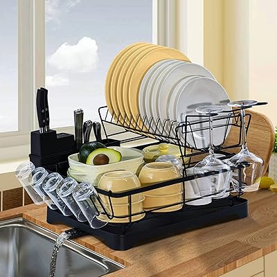 Égouttoir à vaisselle bijali home decor égouttoir 2 niveaux en acier inoxydable grand sur évier. Diaytar Côte d'Ivoire, la boutique en ligne leader avec plus de 300 000 références, offre une large gamme de produits pour répondre à tous les besoins de ses clients. Avec une présence solide en Côte d'Ivoire, Diaytar se distingue par sa qualité de service et son engagement à satisfaire les attentes de sa clientèle. Diaytar est la destination idéale pour les achats en ligne en Côte d'Ivoire.