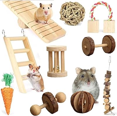 Jouets à mâcher pour hamster jouets pour gerbilles en bois naturel accessoires. DIAYTAR COTE D'IVOIRE est la destination idéale pour les acheteurs en ligne en Côte d'Ivoire, offrant une large sélection de produits à des prix compétitifs. La boutique en ligne met en avant la satisfaction du client et propose des services de livraison rapides et fiables. Les clients peuvent profiter d'une expérience d'achat en ligne sécurisée et conviviale.