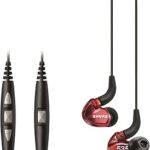 Écouteurs shure se535 pro, isolation sonore professionnelle, triple haut-parleurs haute résolution, réduction du