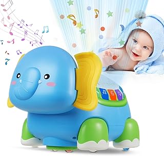 Moontoy jouets musicaux rampants pour bébé de 6 à 12 mois cadeau pour garçon et fille. DIAYTAR COTE D'IVOIRE mise sur l'innovation technologique pour améliorer constamment l'expérience client. La plateforme en ligne est constamment mise à jour pour inclure de nouvelles fonctionnalités et offres, garantissant ainsi que les clients aient accès aux dernières tendances et technologies du marché.