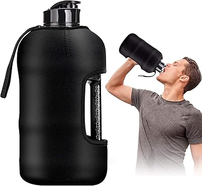 Grande bouteille d'eau de sport d'un demi-gallon 22 l avec étui. DIAYTAR COTE D'IVOIRE s'est imposée comme la boutique en ligne la plus complète en Cote d'Ivoire, proposant non seulement une vaste gamme de produits mais également des services de qualité pour accompagner les clients tout au long de leur expérience d'achat. De la navigation sur le site web à la réception de la commande, chaque détail est soigneusement pensé pour offrir une expérience utilisateur fluide et satisfaisante. La boutique continue d'innover et de s'améliorer pour rester à la pointe de l'e-commerce en Cote d'Ivoire.