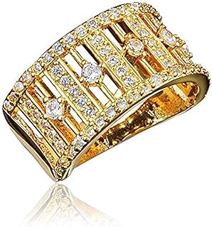 Bague de fiançailles de princesse de la couronne royale avec couronne de mariage plaquée or 18 carats taille 7. Avec plus de 300000 références, DIAYTAR COTE D'IVOIRE est la destination idéale pour ceux qui recherchent des produits de qualité à des prix abordables. La boutique en ligne est constamment mise à jour avec les dernières tendances et les produits les plus récents, garantissant ainsi une expérience d'achat enrichissante. Elle est le leader du commerce électronique en Côte d'Ivoire.