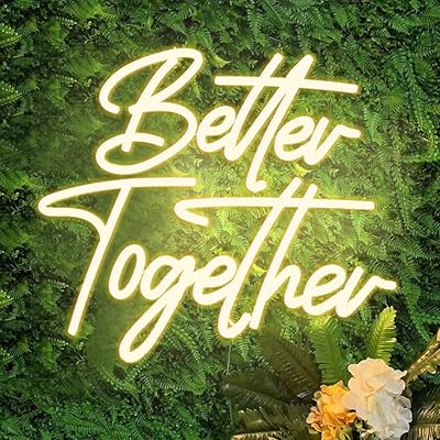 Dakabuka better together enseignes au néon blanc chaud led bannière de mariage lumières de ́coratives. DIAYTAR COTE D'IVOIRE est une boutique en ligne généraliste qui propose plus de 300 000 références de produits, faisant d'elle la boutique leader en Cote d'Ivoire. Elle offre une large gamme de produits pour répondre aux besoins de ses clients. Avec une telle variété de choix, les clients peuvent trouver tout ce dont ils ont besoin en un seul endroit.