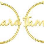 Boucles d'oreilles en or personnalisées pour femmes, cadeaux uniques pour son anniversaire, la fête