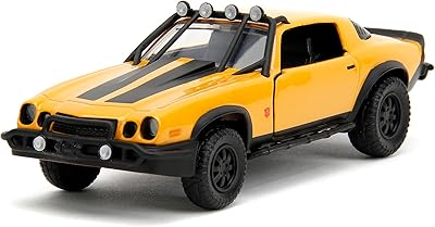 Transformers rise of the beast 1:32 1977 chevy camaro bumblebee avec robot sur châssis, voiture moulée sous pression, jouets pour enfants et adultes. DIAYTAR COTE D'IVOIRE, boutique en ligne généraliste avec plus de 300000 references, est la destination idéale pour tous vos besoins en ligne. Avec une large gamme de produits, cette boutique leader en Cote d'Ivoire offre une expérience de shopping unique et pratique. Vous pouvez trouver tout ce dont vous avez besoin en un seul endroit.