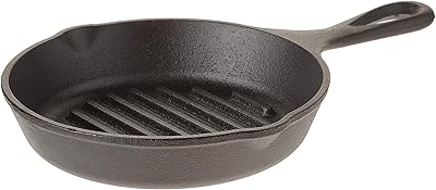 Poêle à griller lodge manufacturing l3gp 6,5" (noir, 6,5")