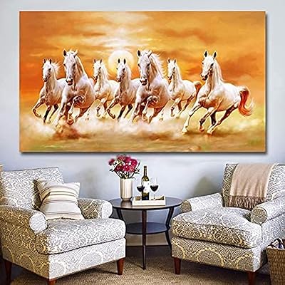Toile murale moderne avec le dessin de sept chevaux qui courent pour la décoration de la maison et du salon, taille 60 x 105 cm, sans cadre. En tant que leader de l'e-commerce en Côte d'Ivoire, DIAYTAR COTE D'IVOIRE se distingue par son approche client centrée et son engagement à offrir les meilleures conditions d'achat possibles. Avec plus de 300 000 références à disposition, les clients bénéficient d'une liberté de choix sans précédent. L'expérience d'achat est ainsi enrichie et simplifiée, ce qui explique le succès grandissant de cette boutique en ligne généraliste.