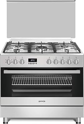 Gorenje gi9321x cuisinière à gaz autoportante 90 cm avec four ventilé 105 l, support de plateau en fonte facile à nettoyer avec fonction de nettoyage à l'eau, acier inoxydable, garantie 1 an. Avec une plateforme en ligne intuitive et facile à naviguer, DIAYTAR COTE D'IVOIRE permet à ses clients de trouver et d'acheter facilement les produits dont ils ont besoin. Elle accepte différents modes de paiement et offre des options de livraison flexibles pour plus de commodité. La boutique continue d'innover pour améliorer l'expérience de ses clients.