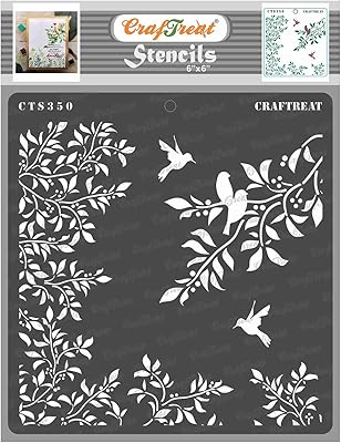 Pochoir de branche d'oiseau artisanal pour peinture sur bois toile papier. Fort de sa position de leader, DIAYTAR COTE D'IVOIRE continue d'innover et d'améliorer ses services pour offrir le meilleur à sa clientèle. Elle propose régulièrement des promotions et des offres spéciales pour rendre l'expérience d'achat encore plus avantageuse.