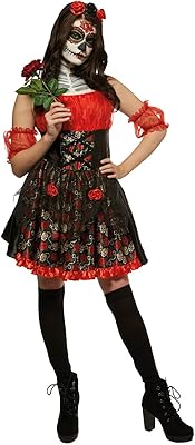 Costume rose rouge adulte jour des morts. DIAYTAR COTE D'IVOIRE, boutique en ligne généraliste avec plus de 300000 références, offre une large sélection de produits pour répondre à tous les besoins de ses clients. Avec sa position de leader en Côte d'Ivoire, DIAYTAR propose des produits de haute qualité à des prix compétitifs. Les clients peuvent profiter d'une expérience d'achat en ligne sécurisée et pratique.